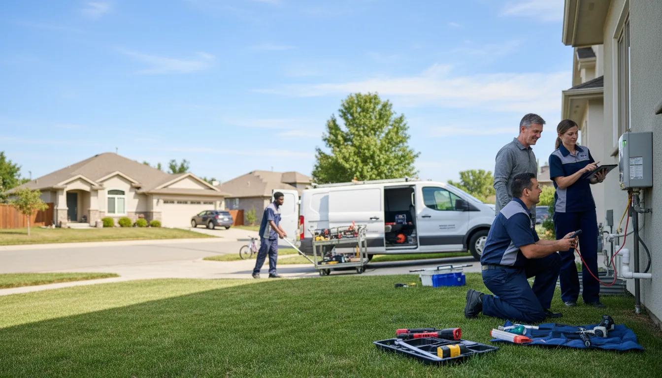 Tankless water heater service in David, KY